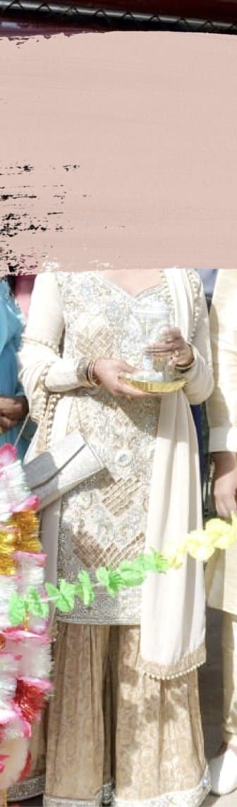 Gharara style trouser with kameez and dupatta — image 1
