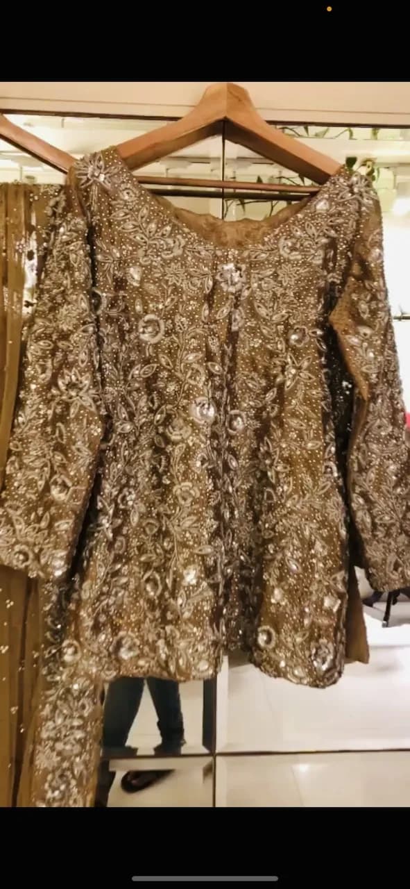 Heavy worked Bridal Outfit - Never Worn - Designer — image 1