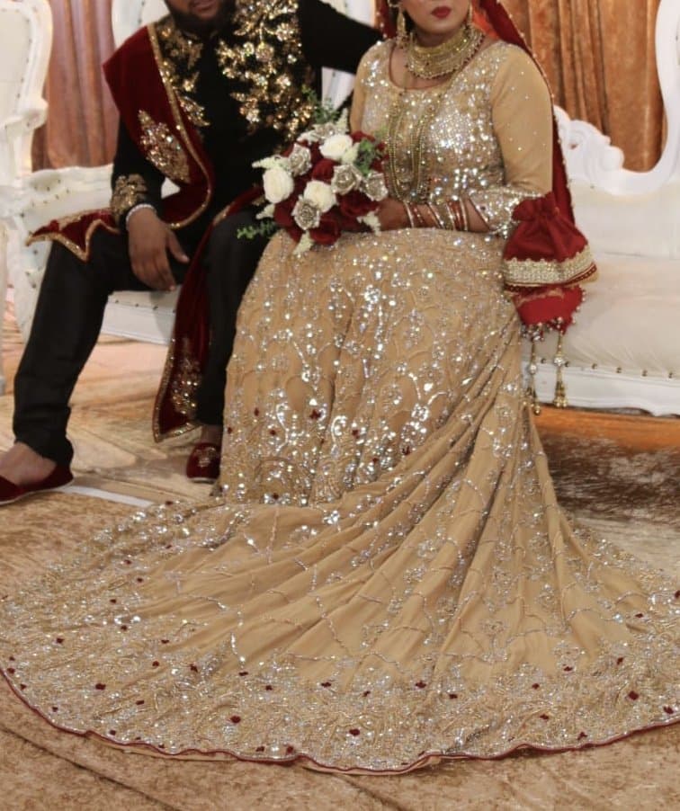 Asian bridal wedding lengha — image 1
