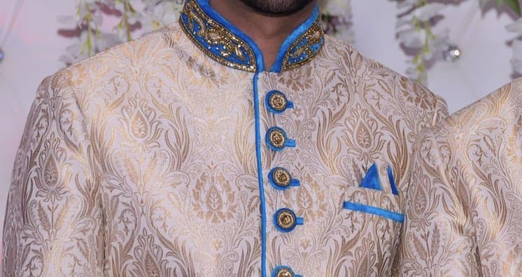 Asian wedding sherwani — image 1