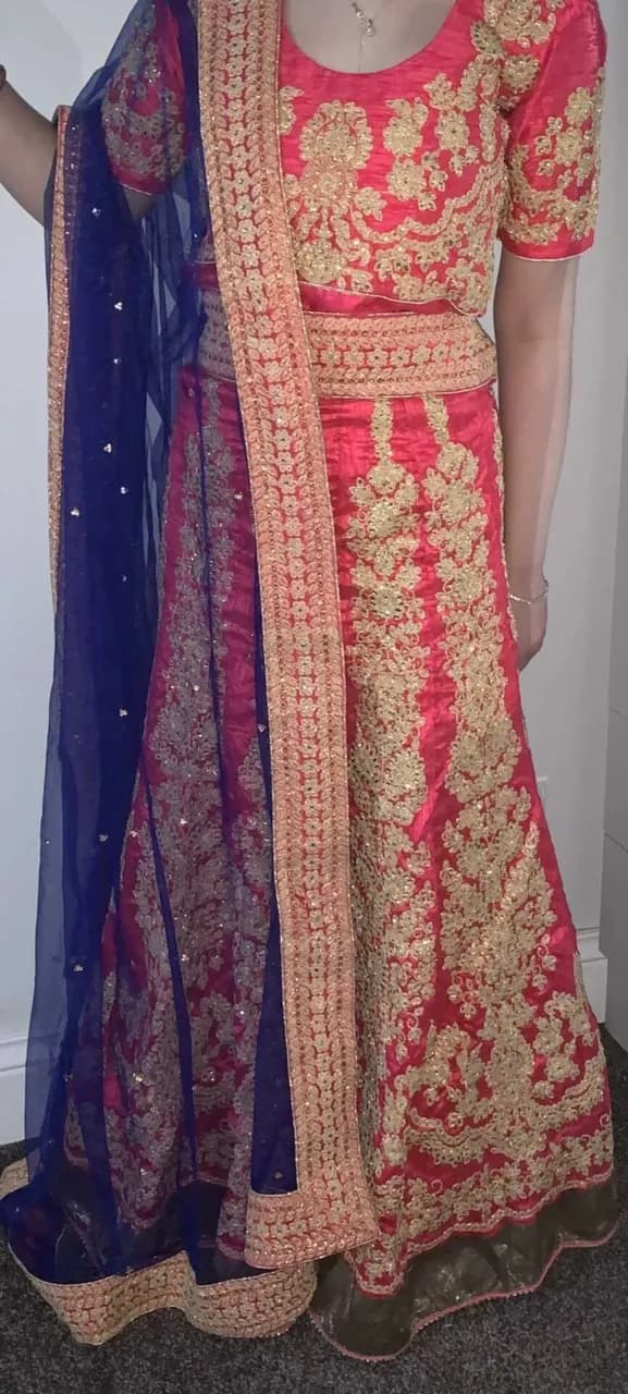 Pink lehnga — image 1