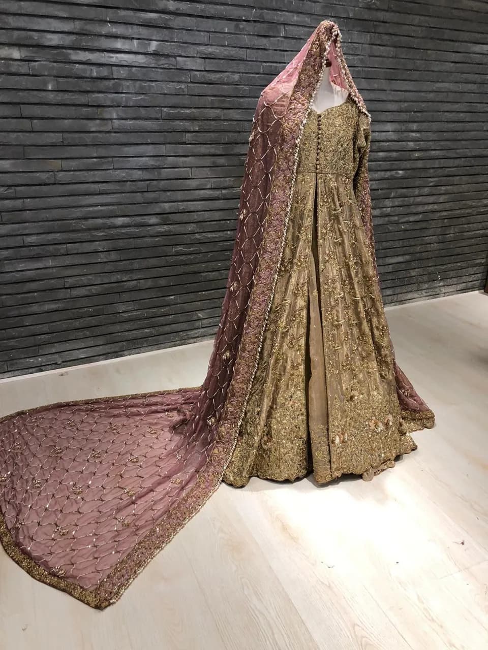 Brand new Umsha by Uzma Babar bridal outfit — image 1