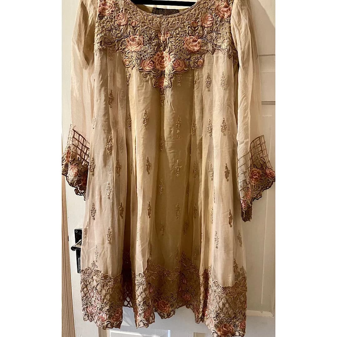 Designer dress with capris — image 1