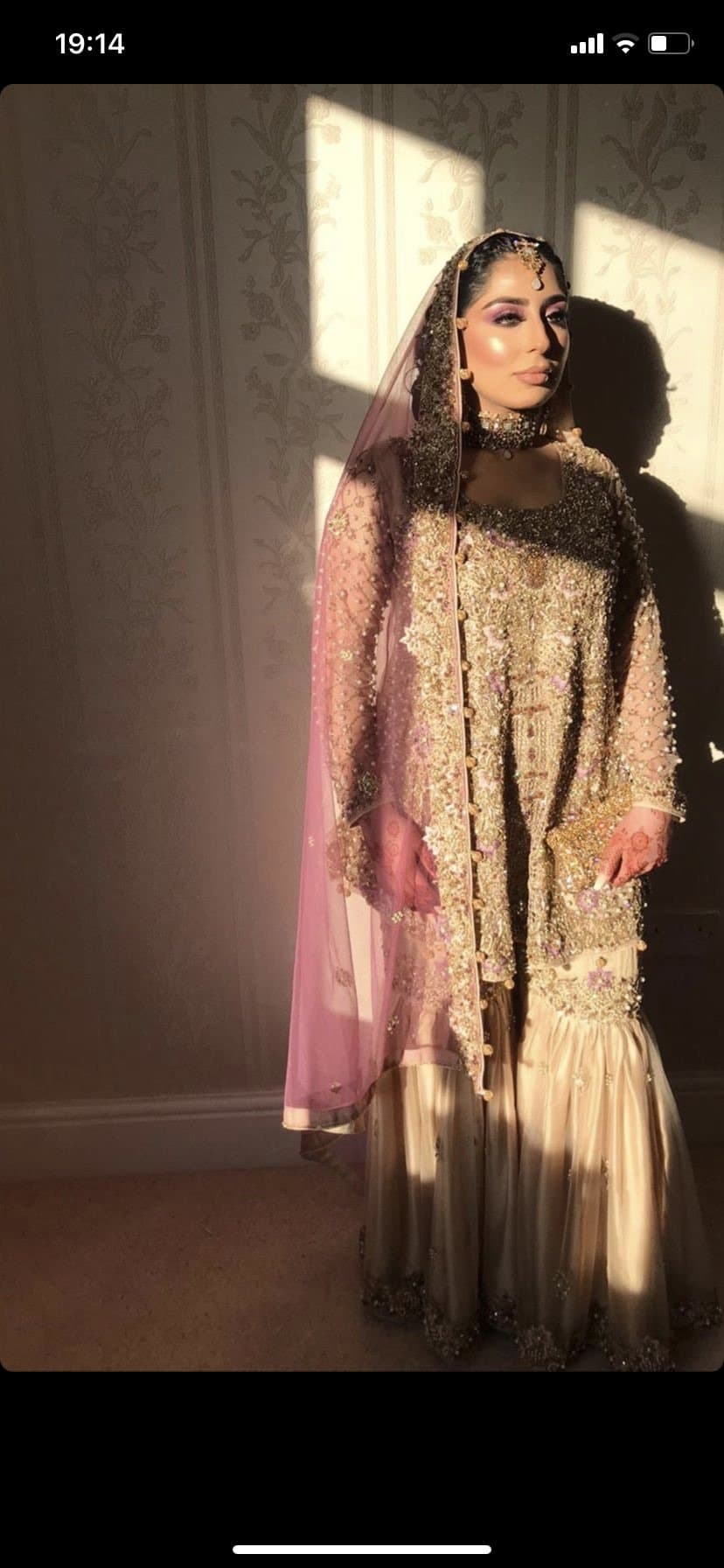 Asian bridal nikah garara — image 1