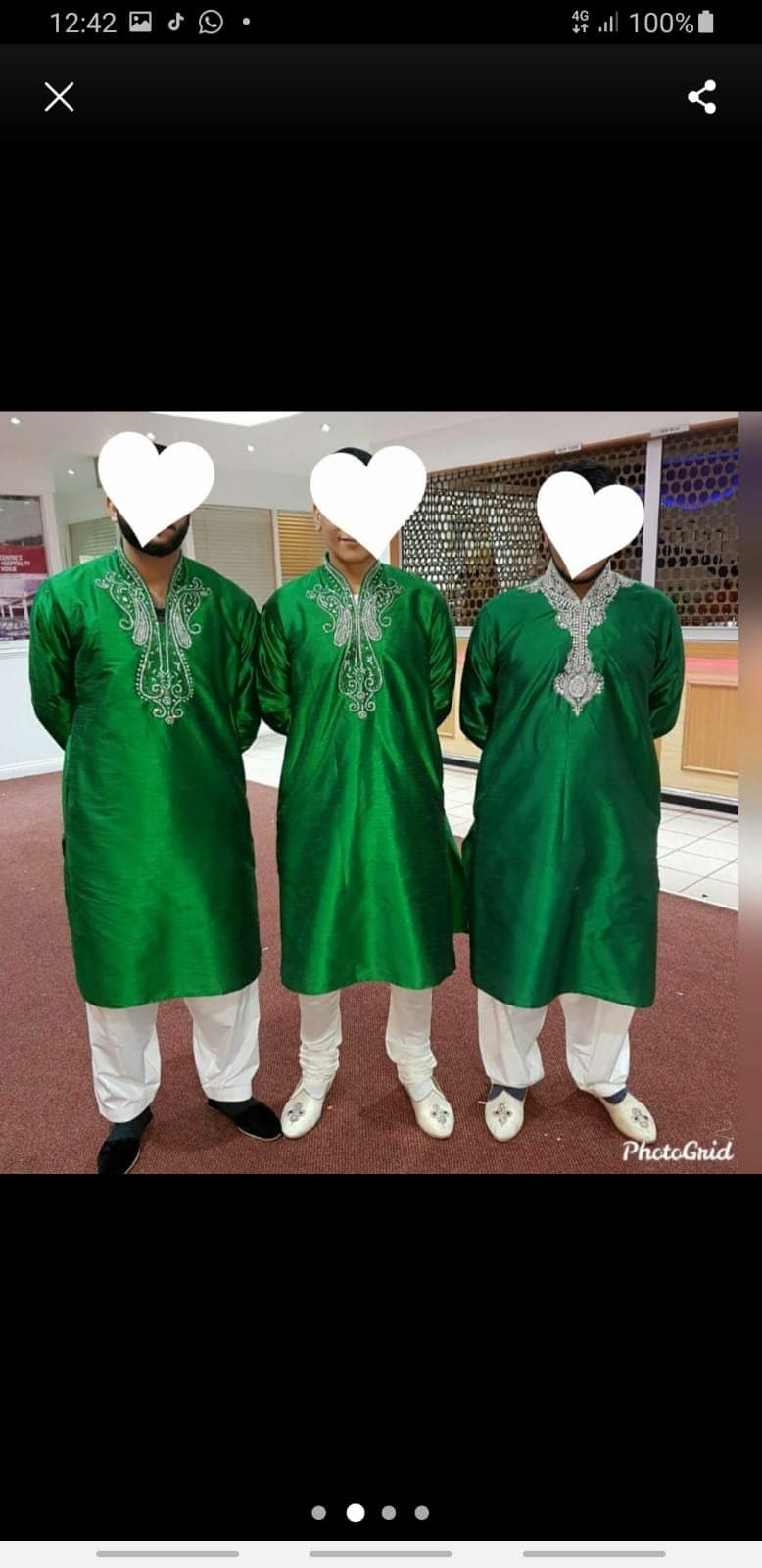 3 set men wedding attire — image 1