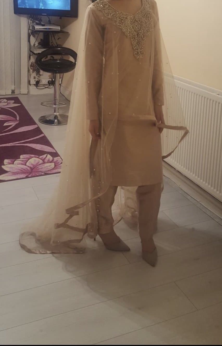 Cape style dress — image 1