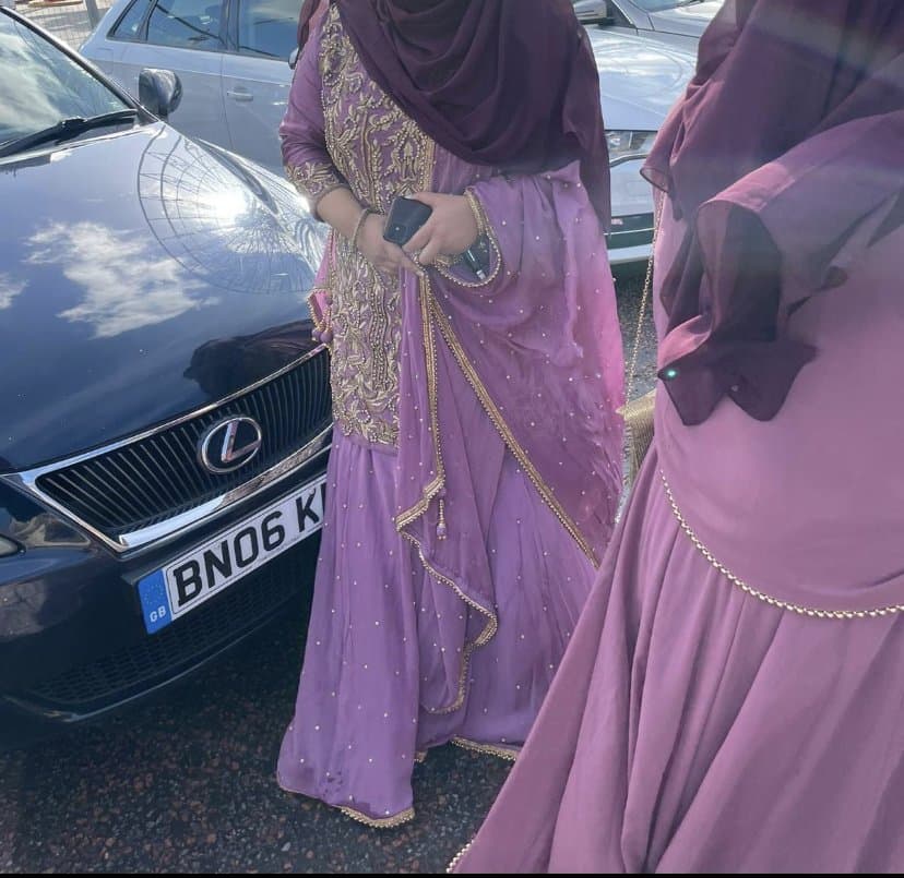 Mauve/Dusty purple lehenga — image 1