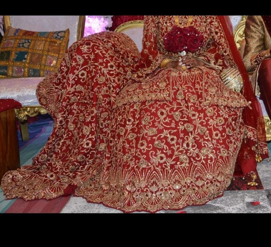 Elegant bridal lengha — image 1