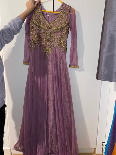 Lilac Long Dress — image 1