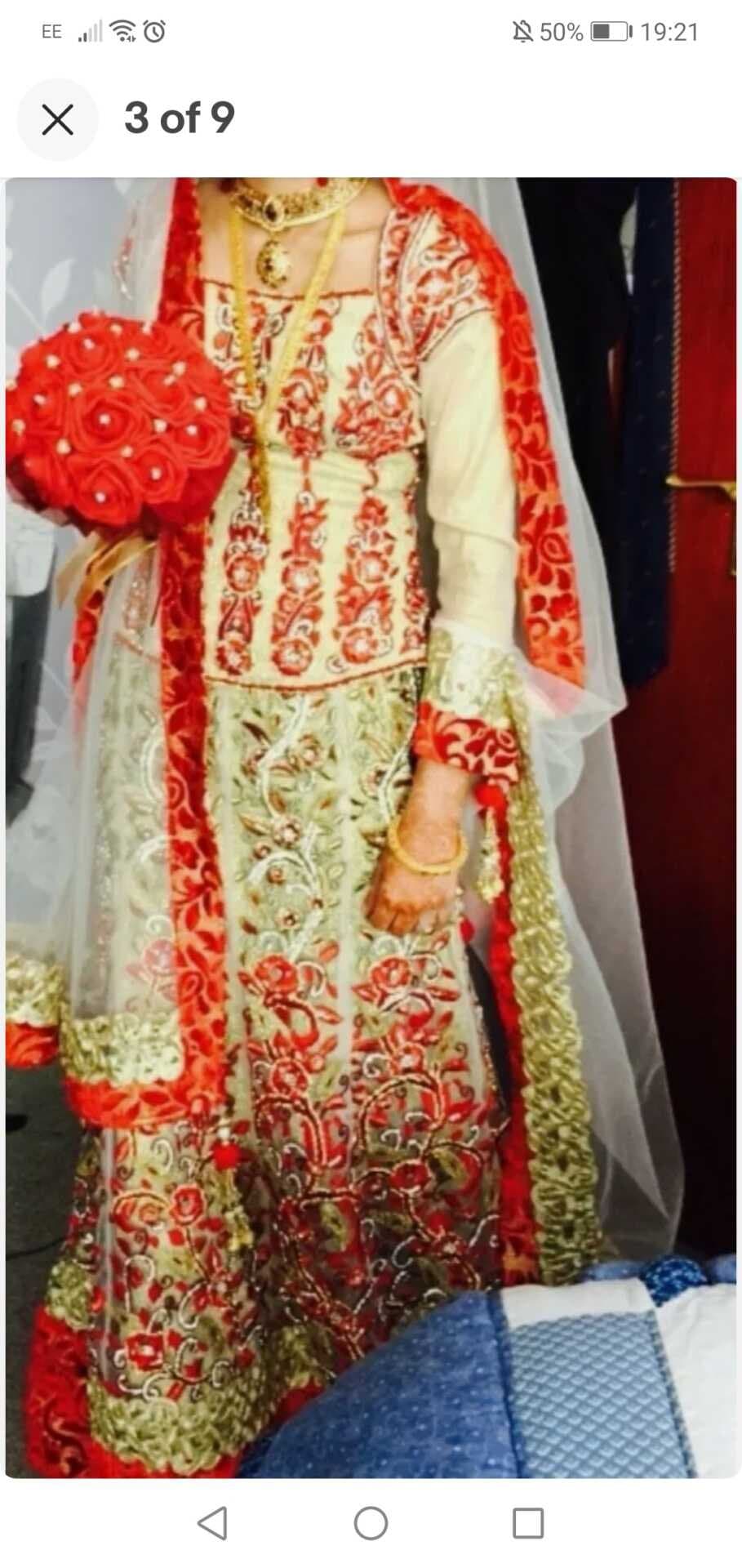 Bridal lengha (only worn once) — image 1
