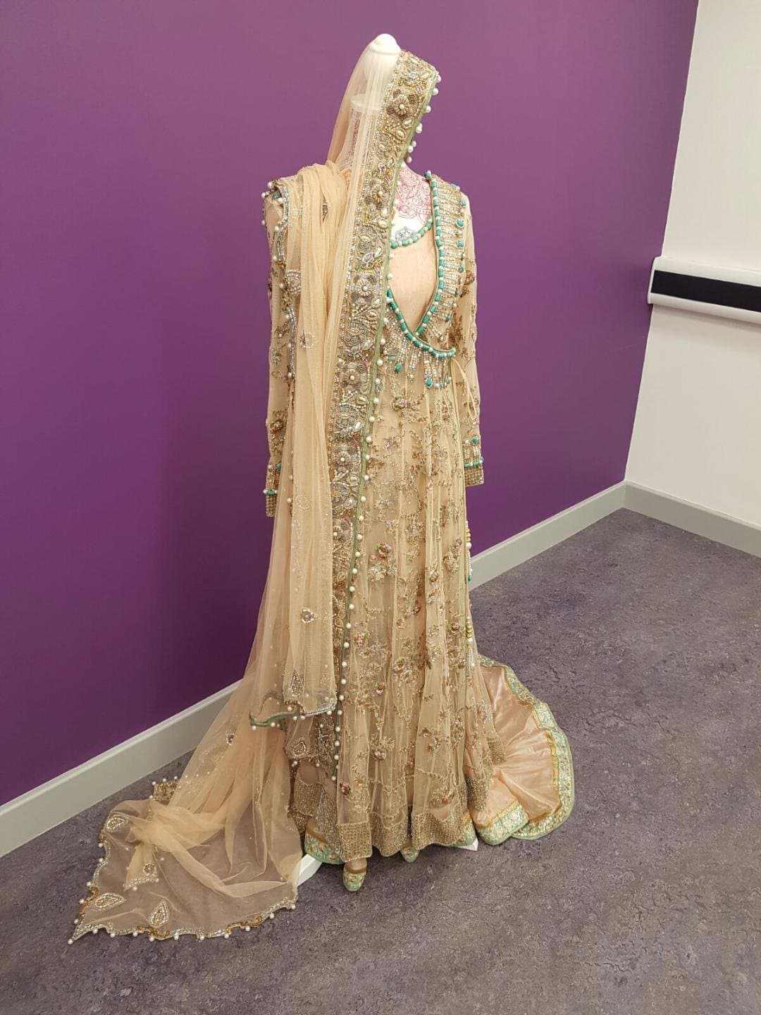 Designer bridal dress by Saadia Mirza Couture — image 1