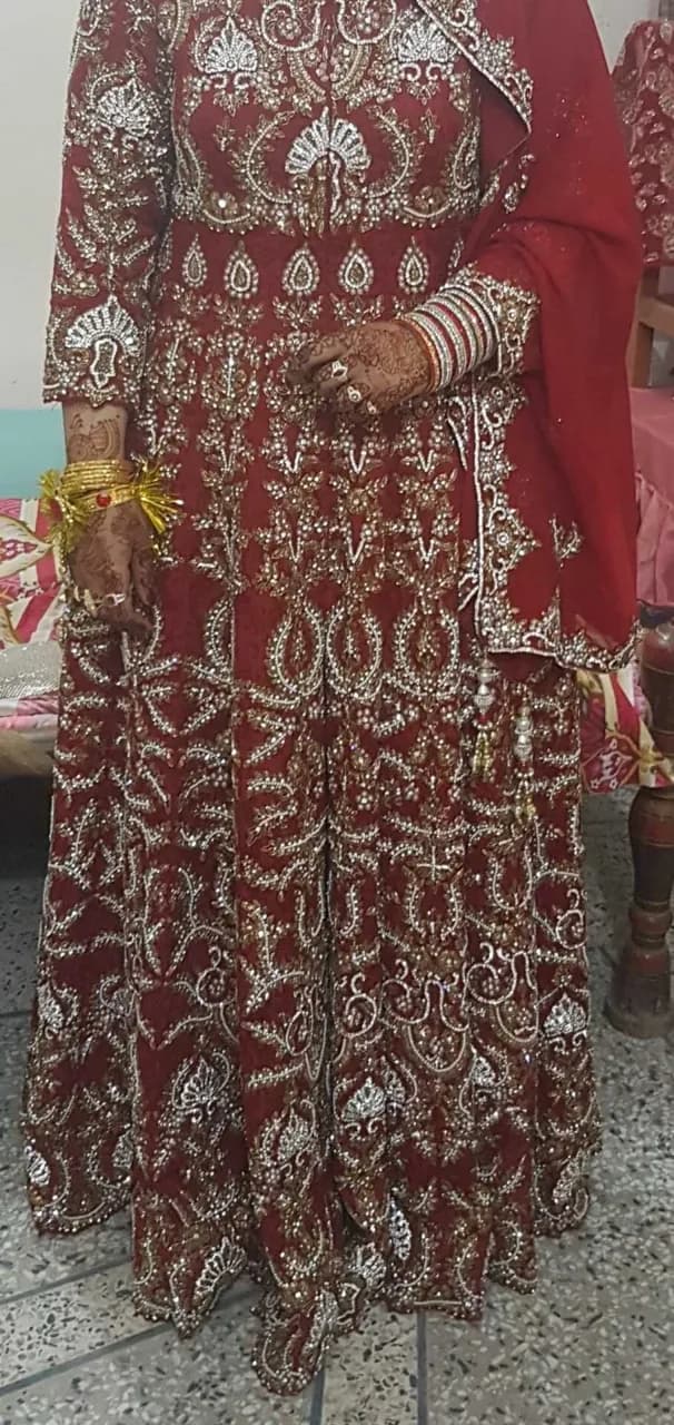 Hoor Red Jacket style wedding dress — image 1