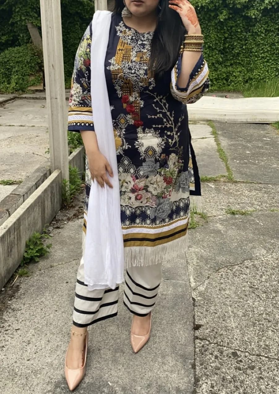3 pc readymade stitched suit — image 1