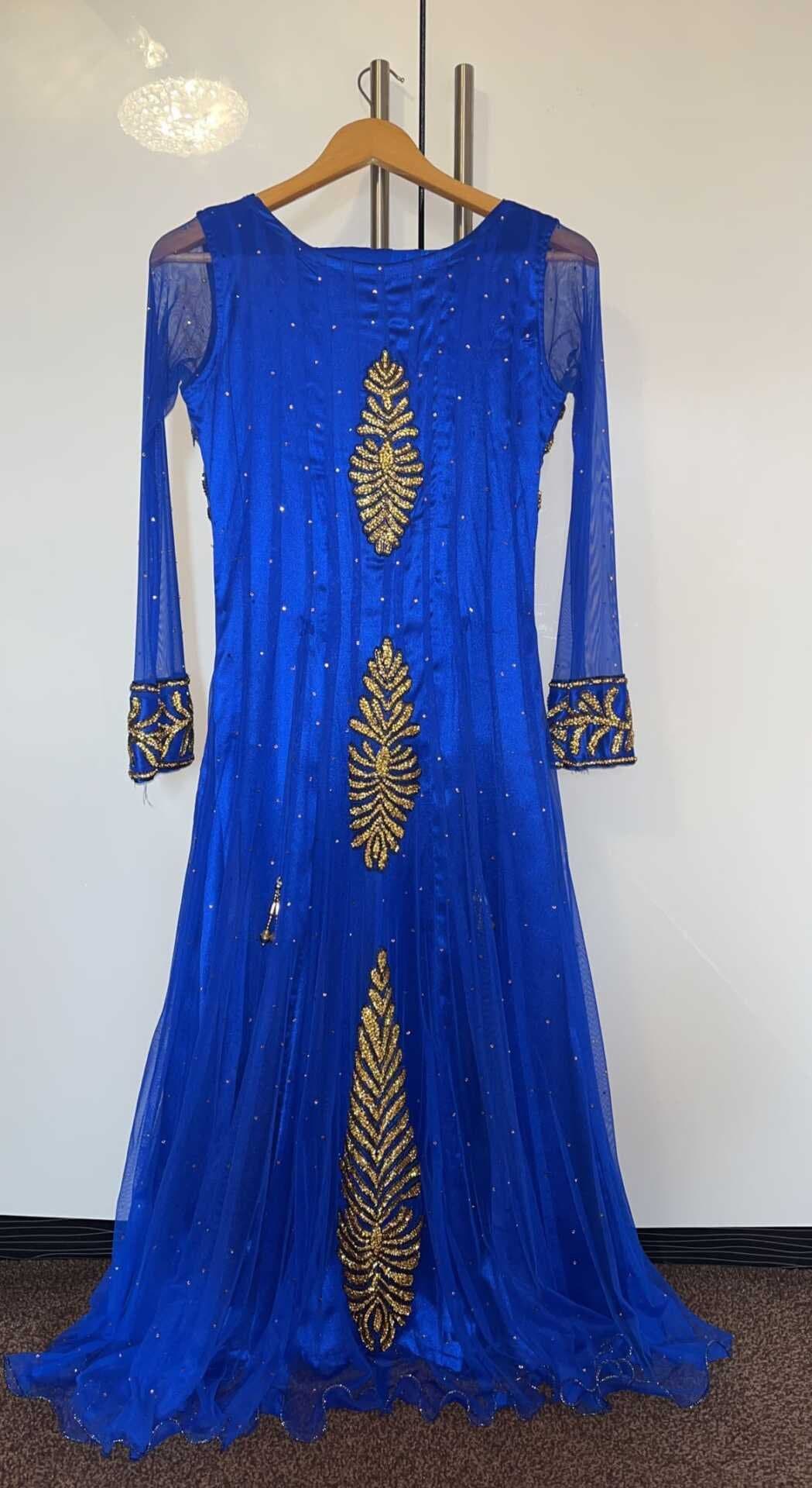Occasion blue gown — image 1