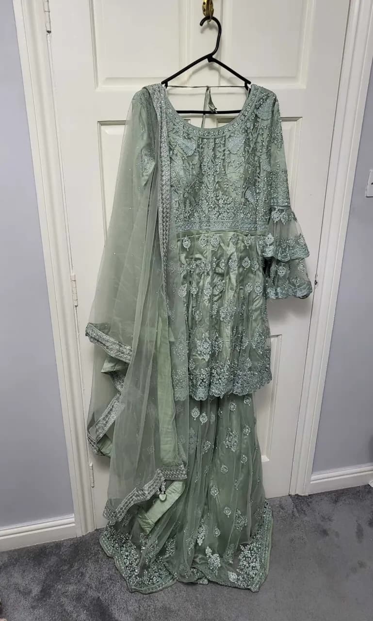 Asian attire - Sage green — image 1