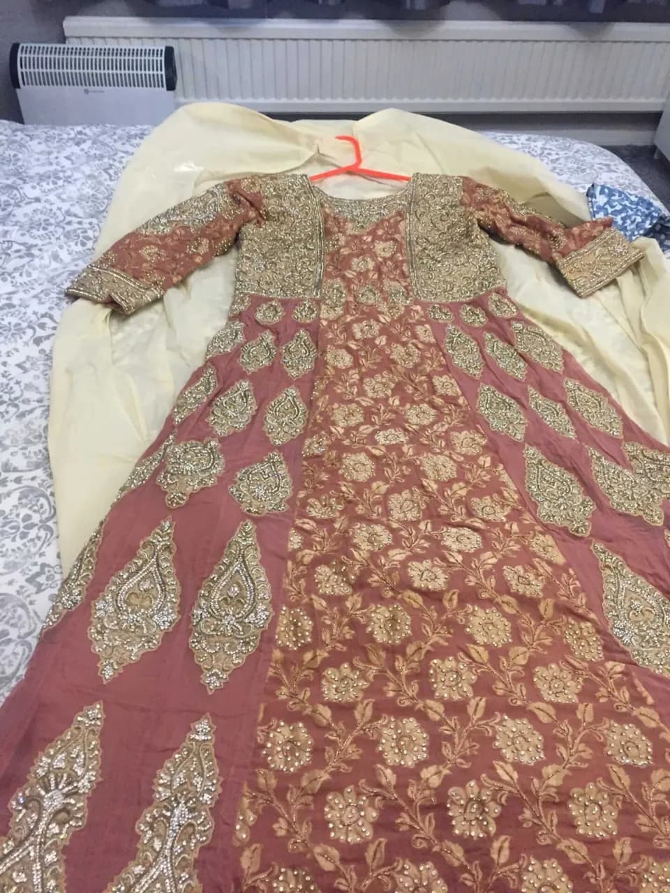 Dusty Pink Walima Dress — image 1