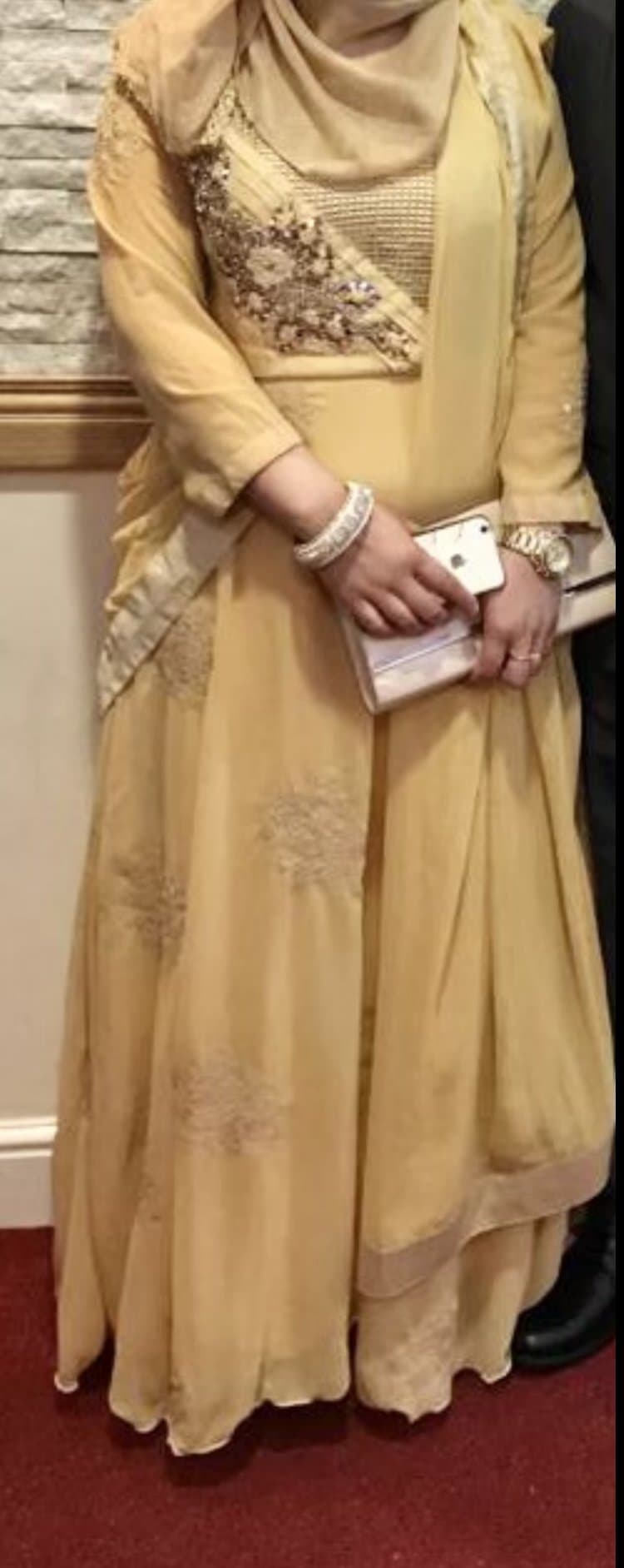 Gold/Yellow party dress — image 1