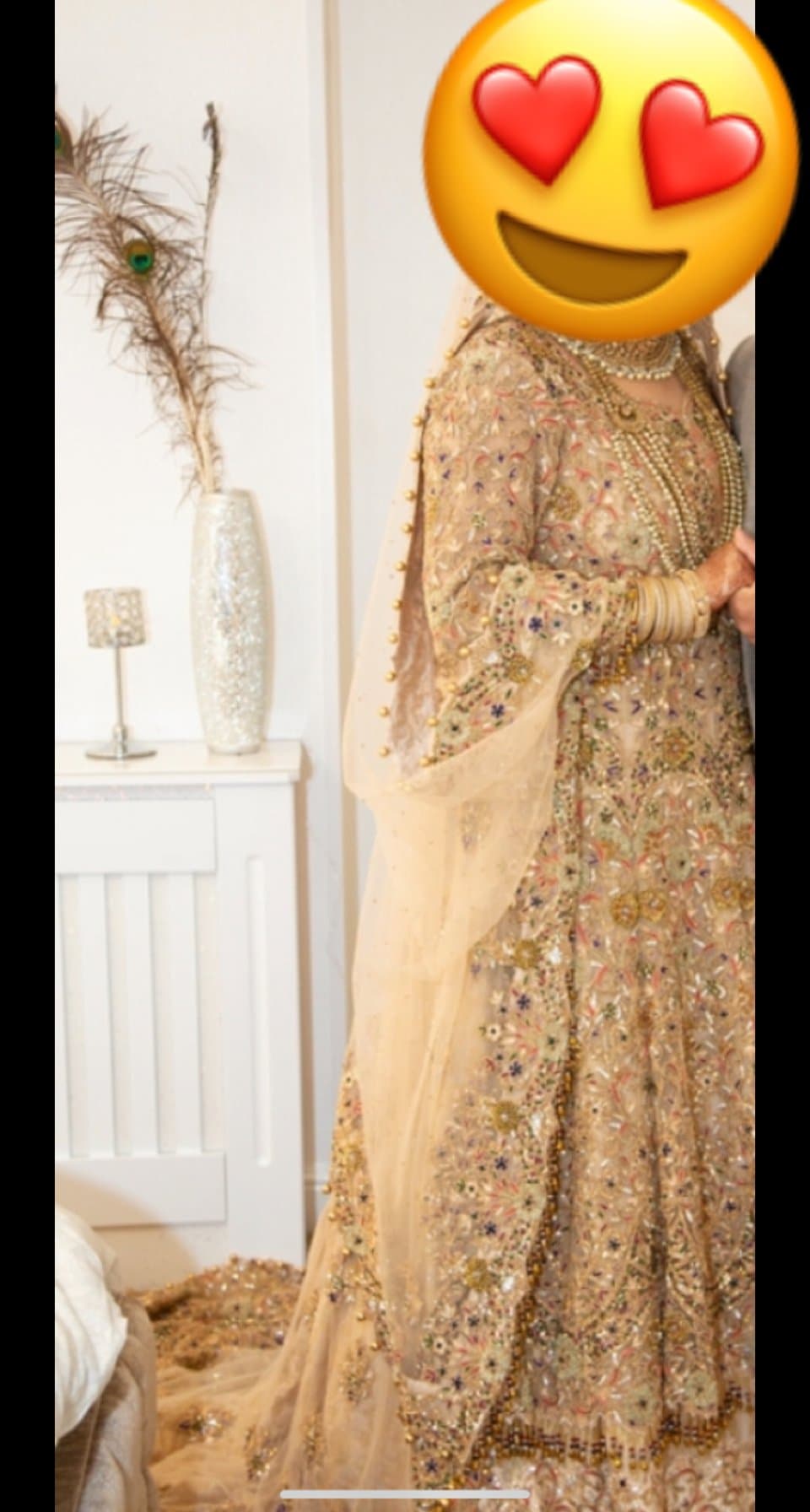 Asian bridal lengha — image 1