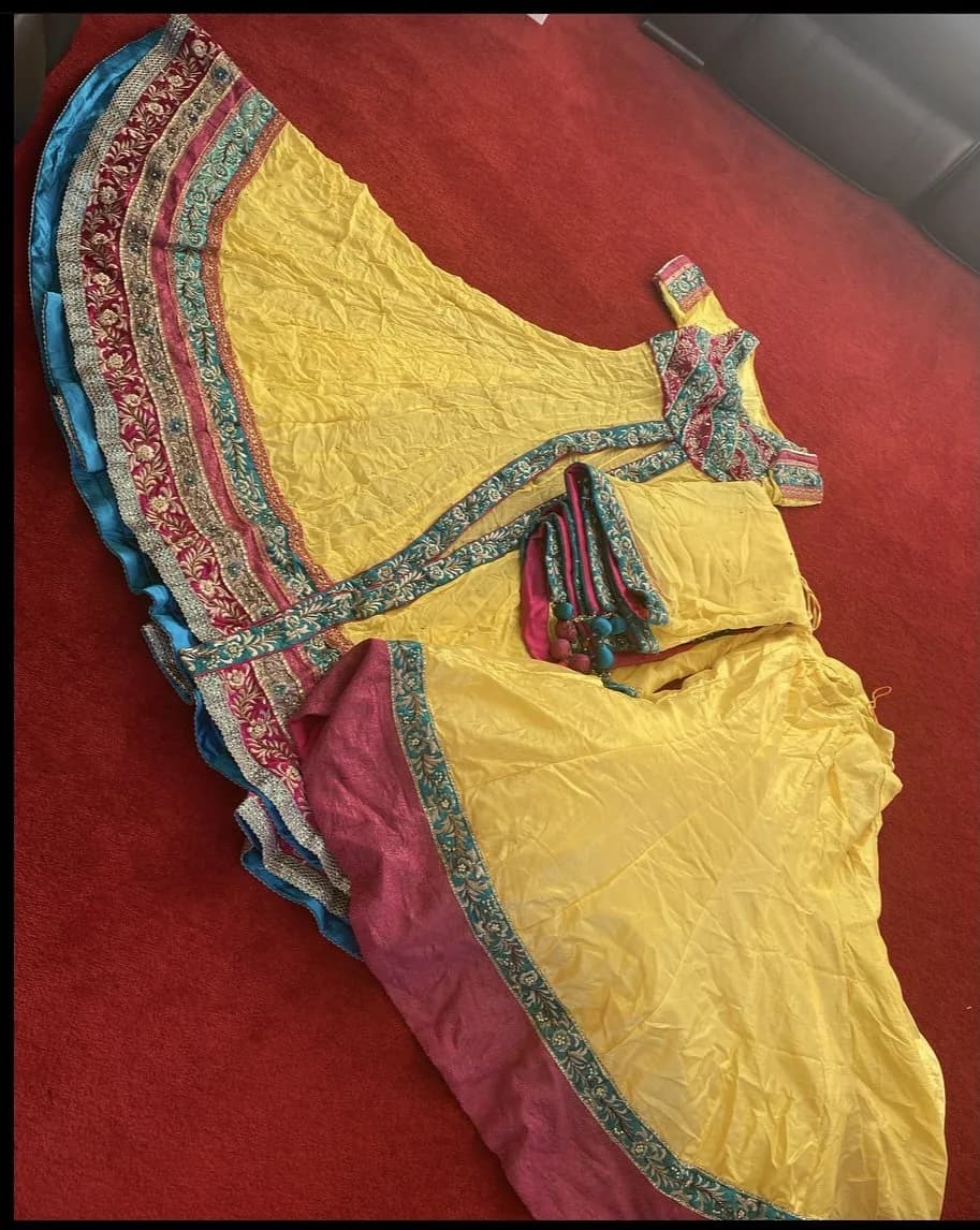 Lengha with long kameez — image 1