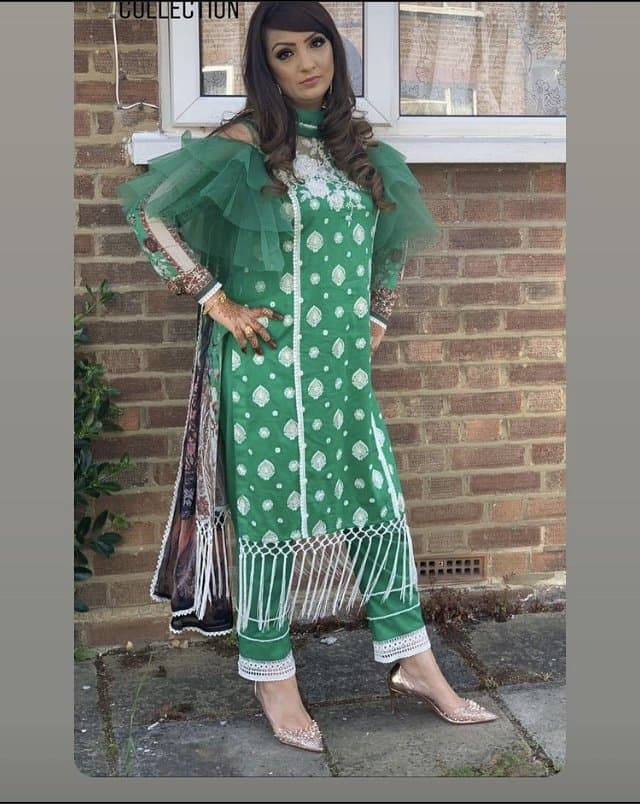 Asian pakistani Sobia Nazir Original Designer suit — image 1