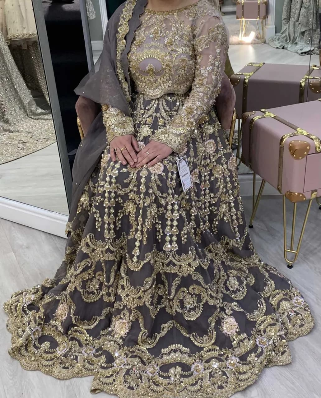 Bridal Lengha from Tehxeeb Birmingham — image 1