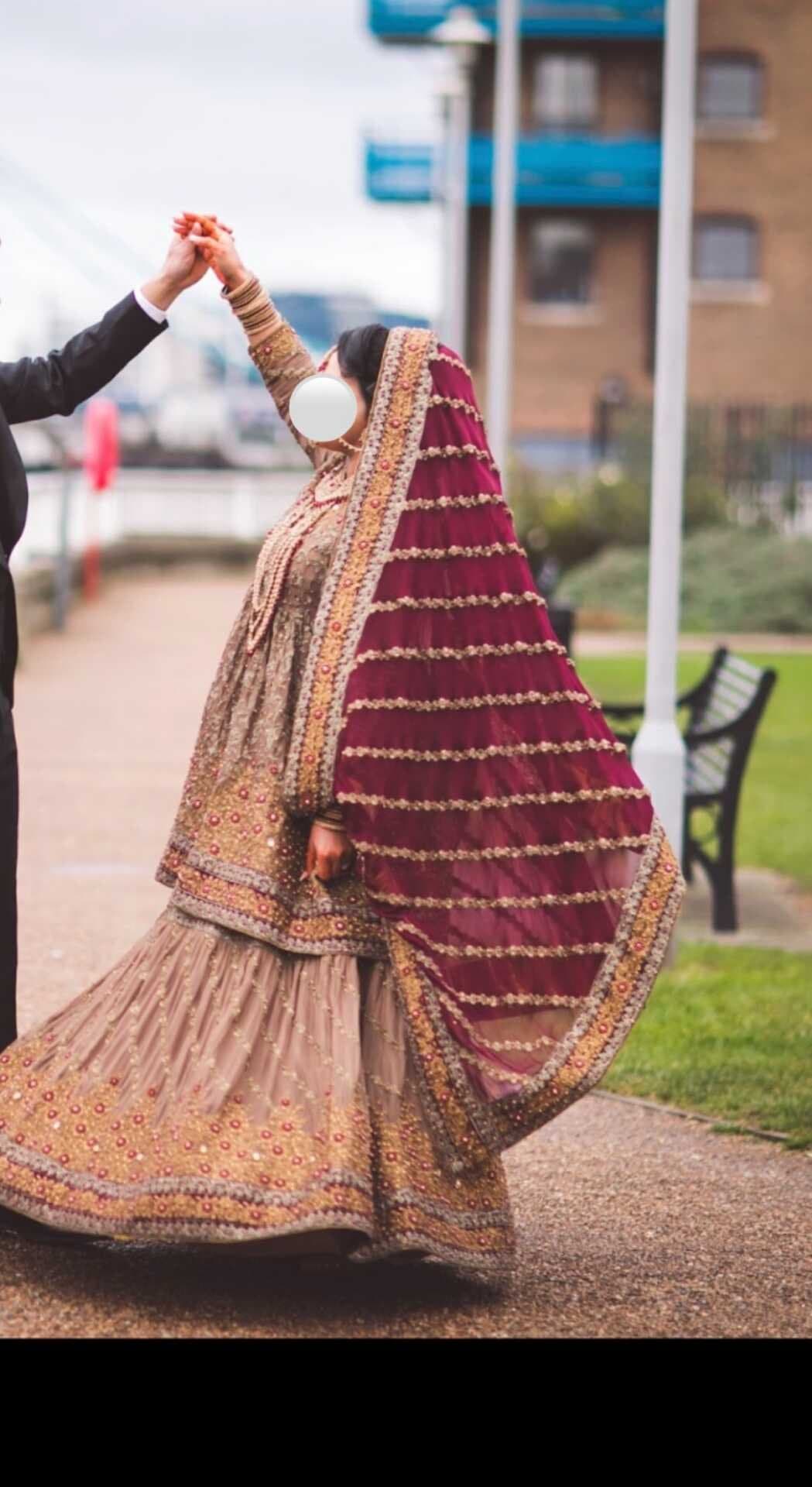 Bridal outfit, without dupatta/scarf — image 1