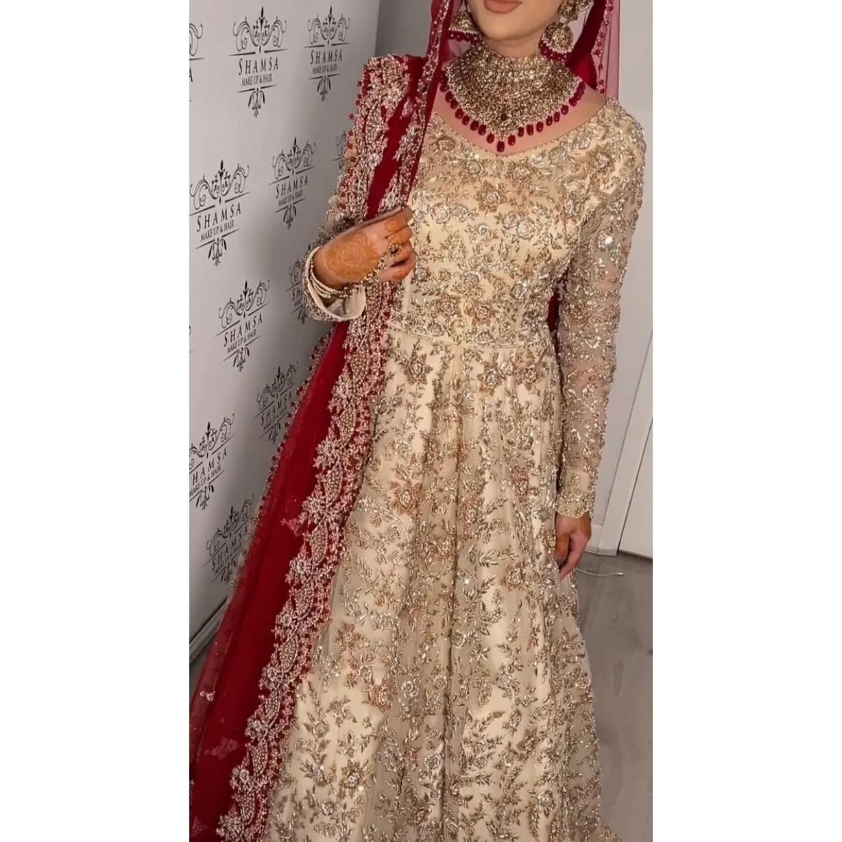 Gold Wedding Dress — image 1