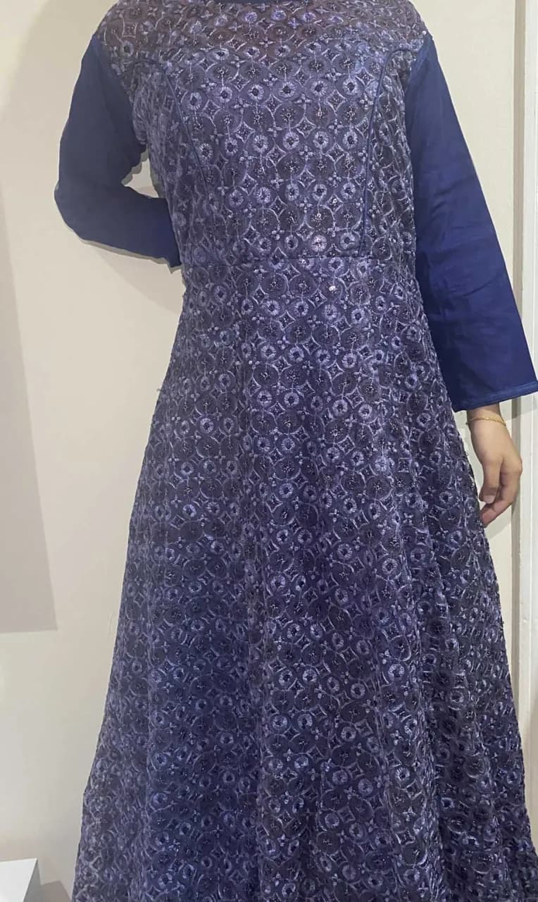 Royal blue party dress — image 1