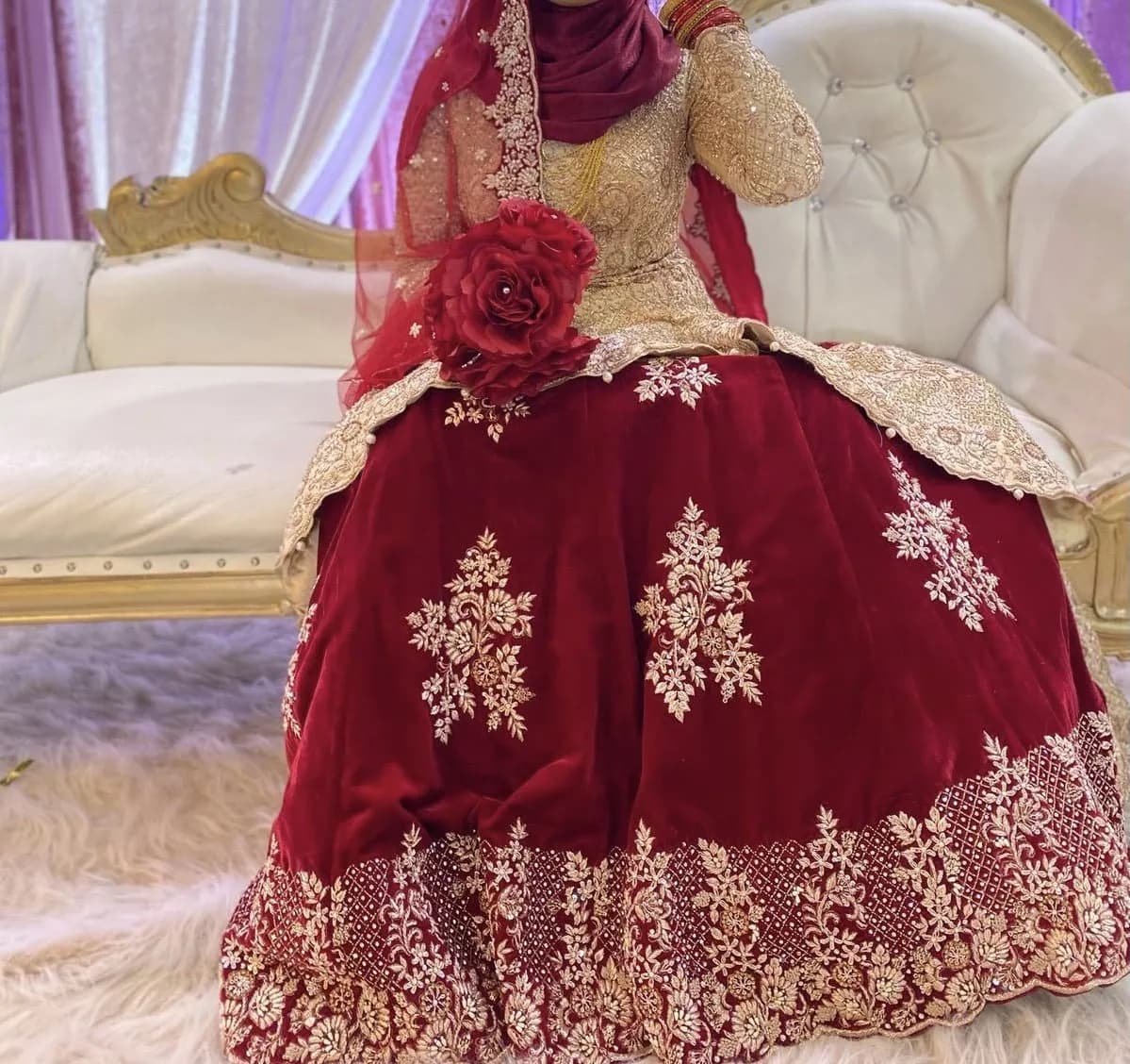 Wedding bridal lehenga — image 1