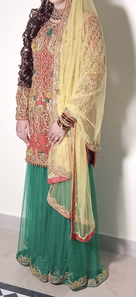 Bridal Mehendi Outfit — image 1