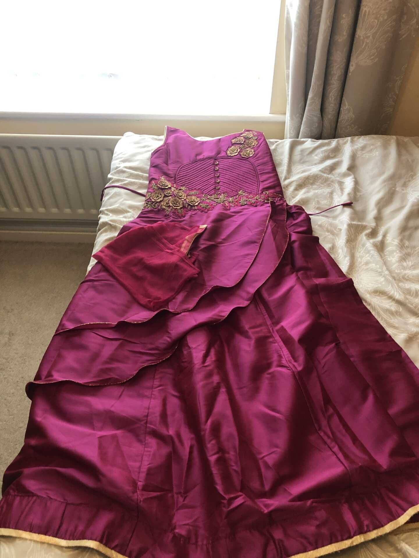Purple Frock Size 32 — image 1