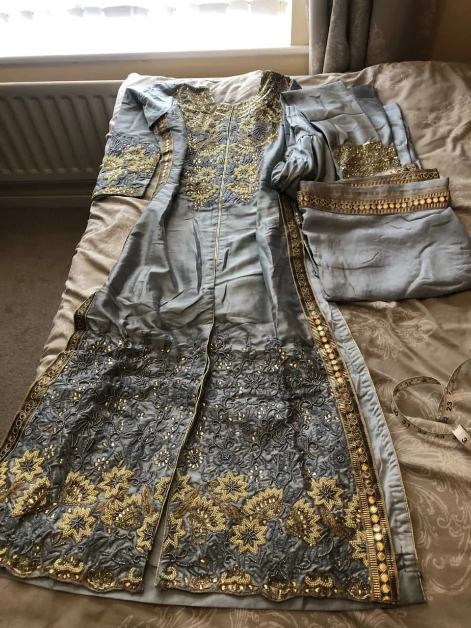 Grey long Frock — image 1