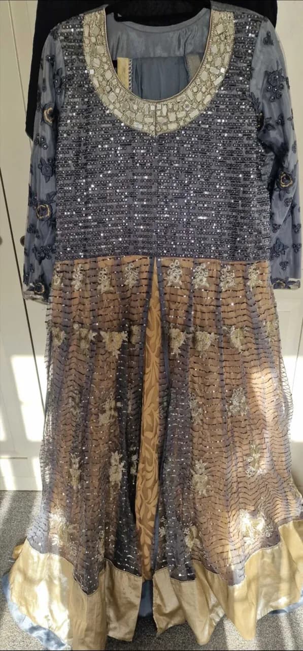 Party wear: maxi gown dress — image 1