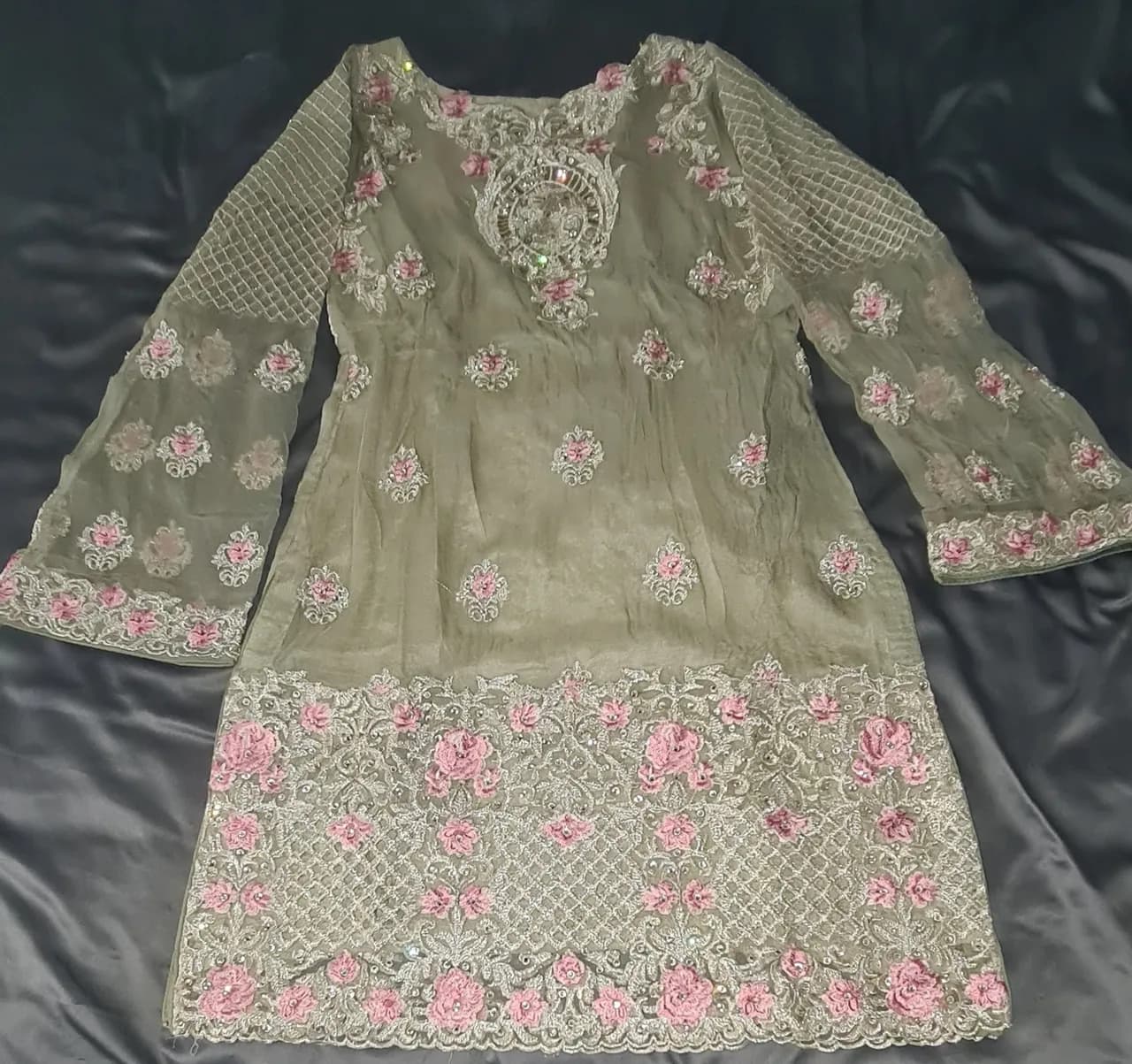 Khaki Sharara — image 1