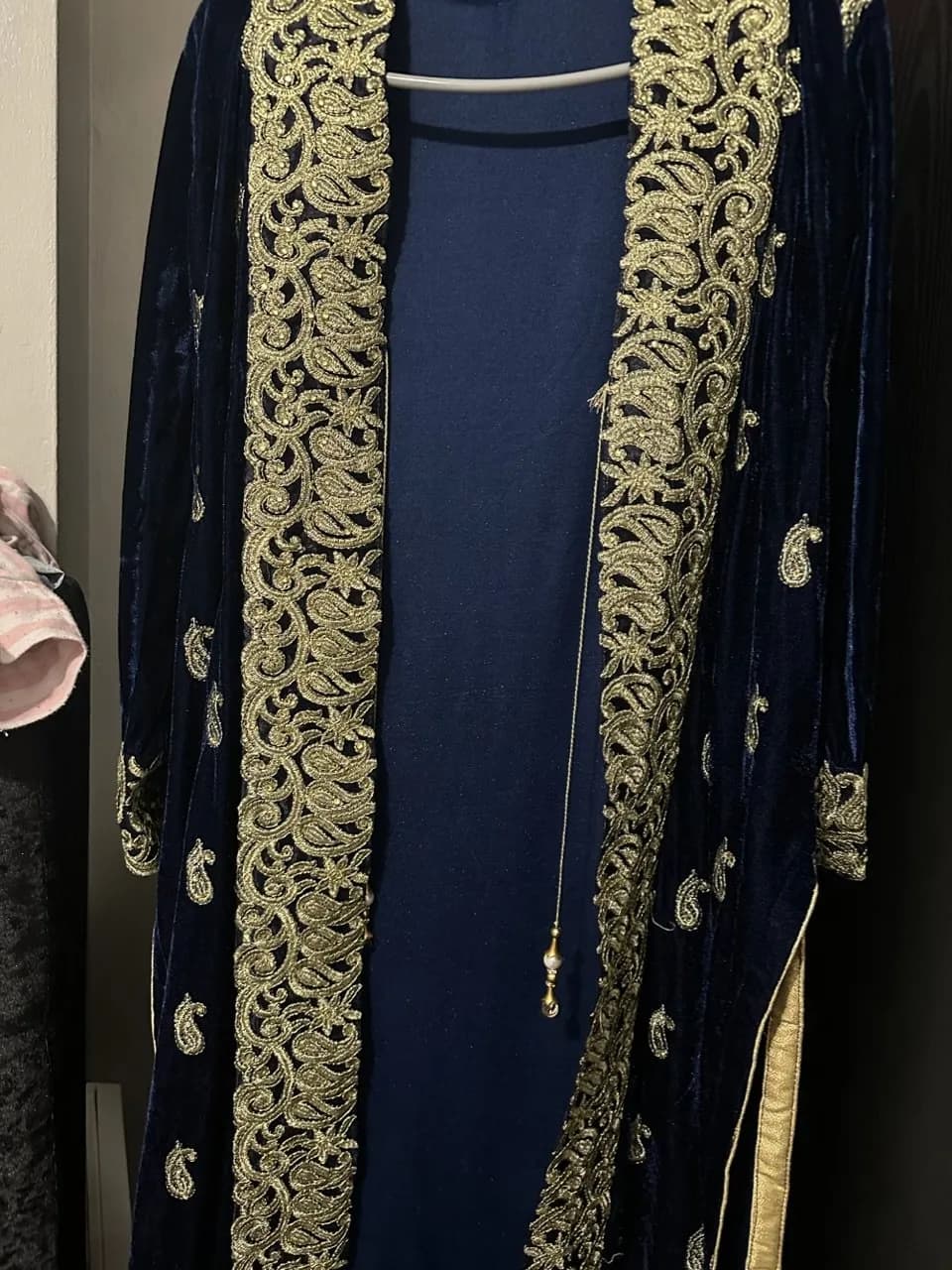 Dark blue party jacket — image 1