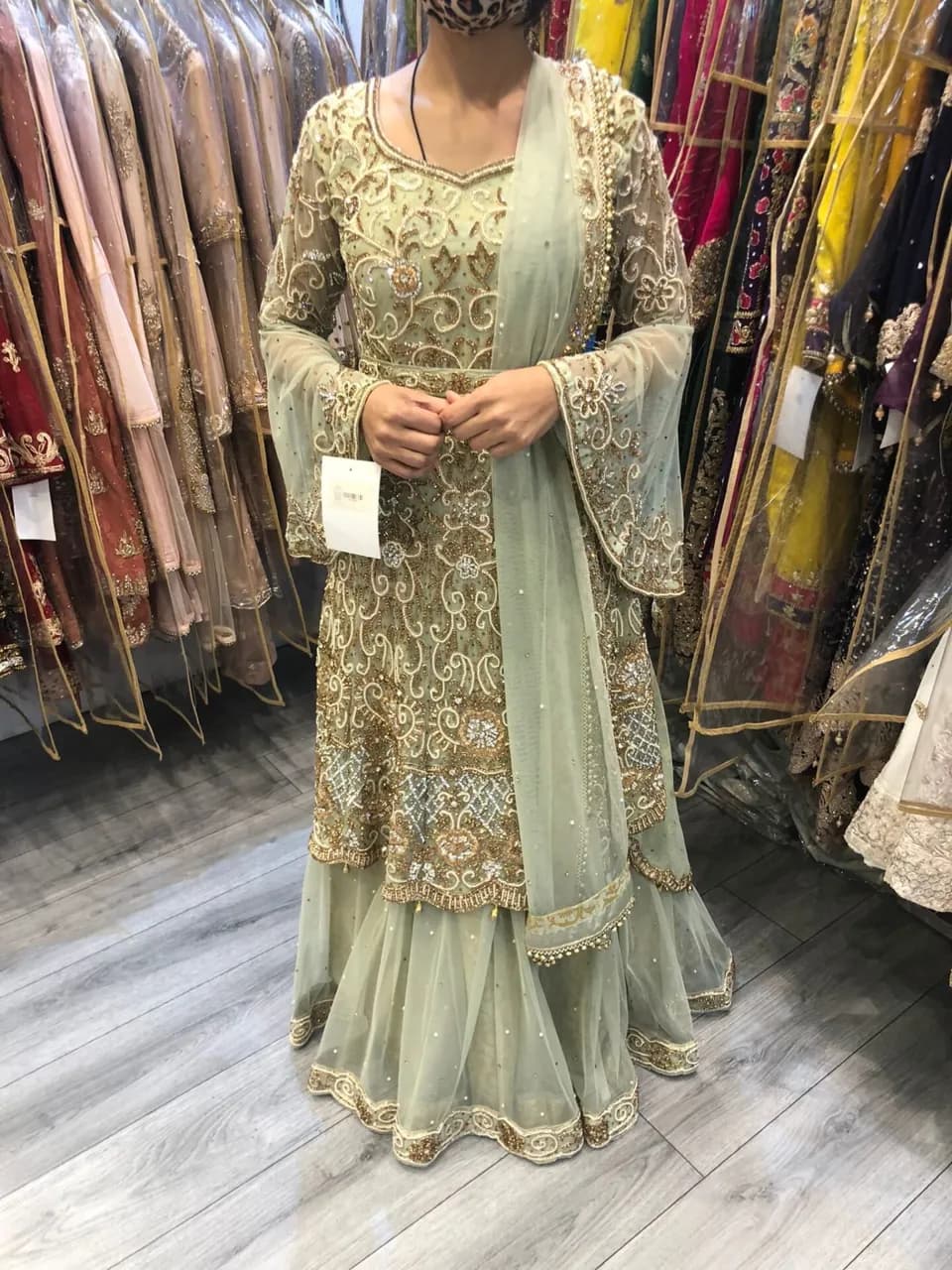 Heavy Embroidered Party Wear — image 1
