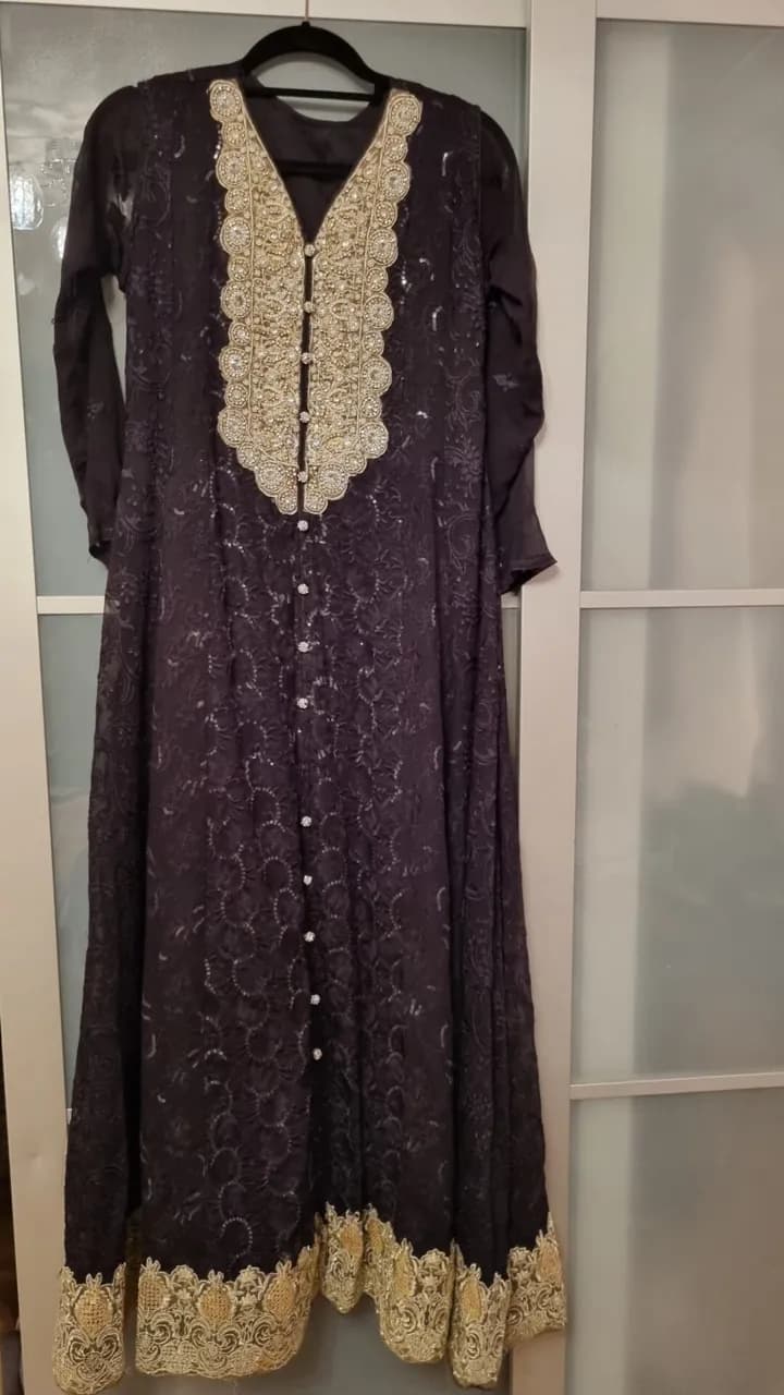 Black maxi dress — image 1