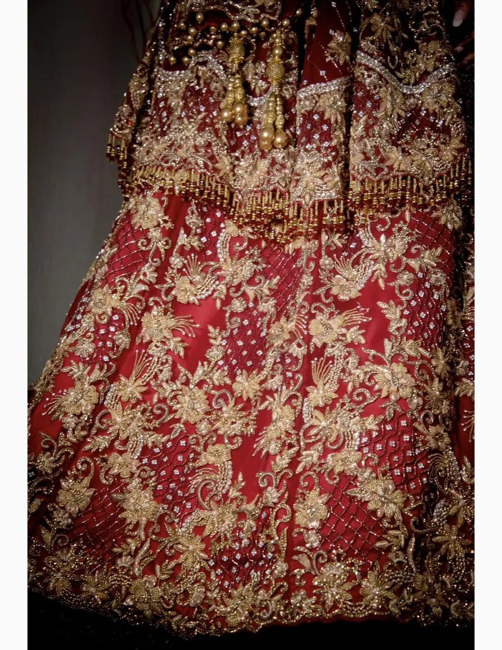 Bridal Lehnga & Peplum Top — image 1