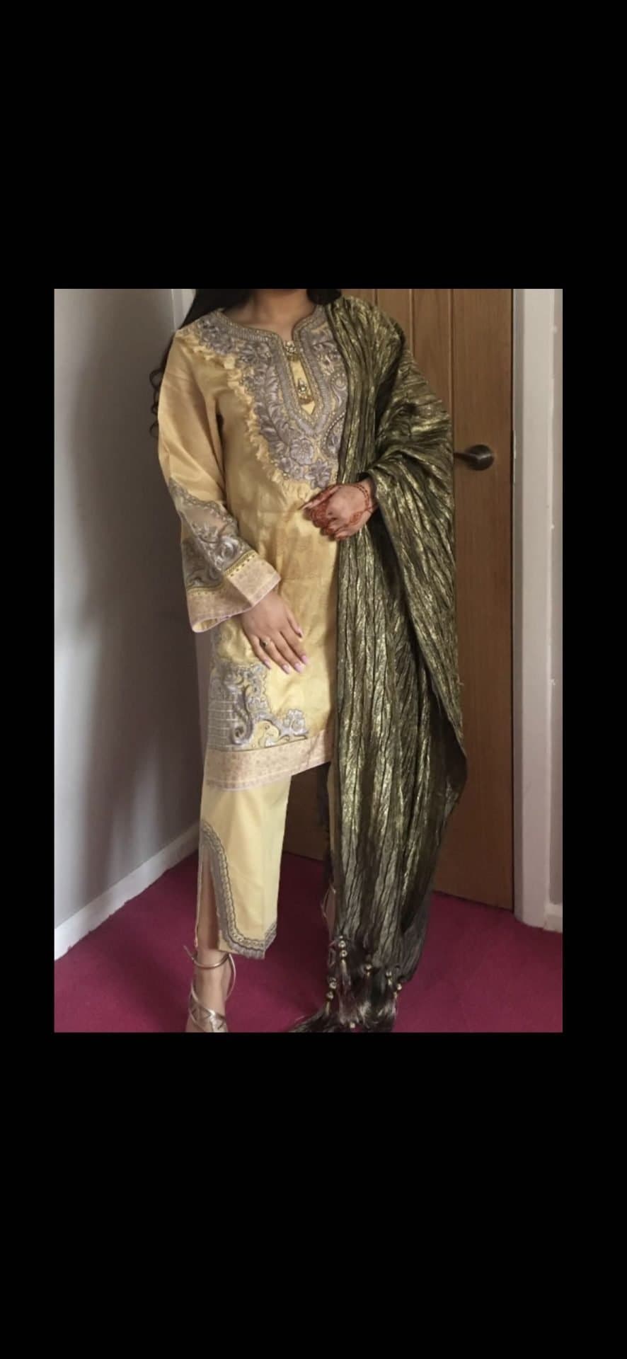 Asian designer women’s full suit — image 1