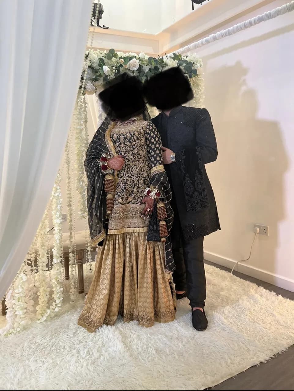 Hoor Qasim 3 piece nikkah outfit — image 1