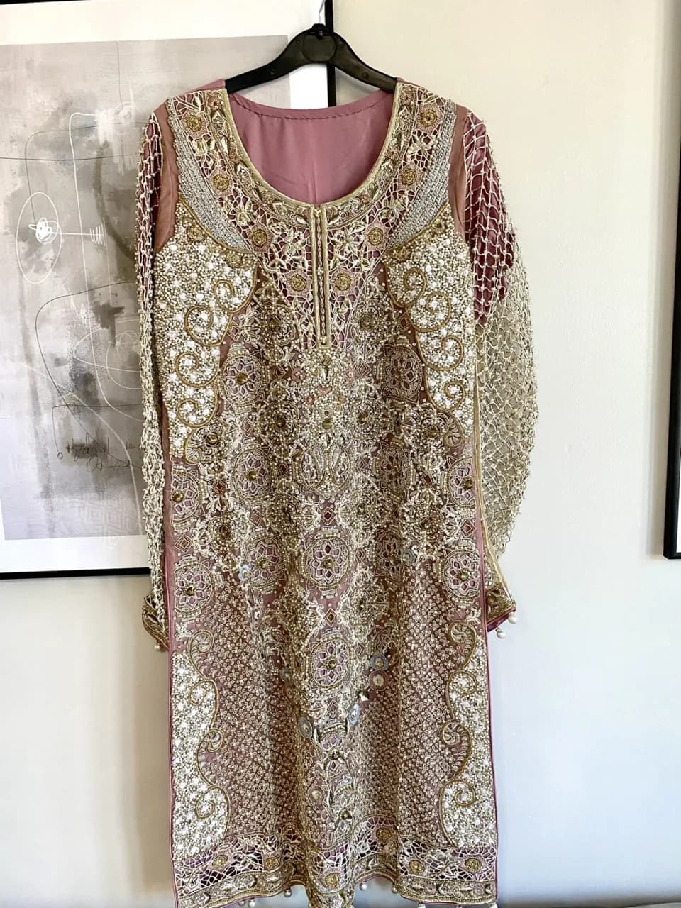 Brand new heavily embellished kameez — image 1