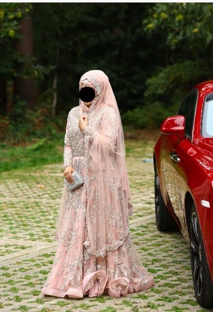 Pakistani pink bridal dress — image 1