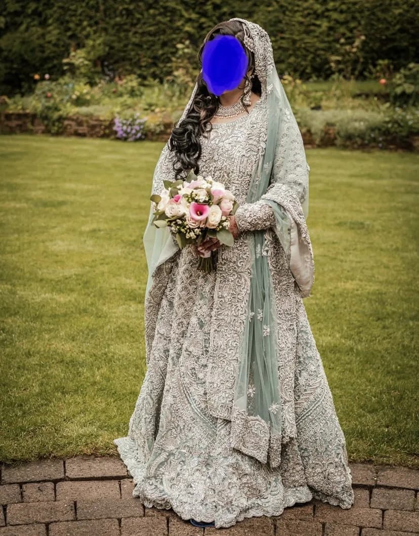 Blue Tehzeeb Dress — image 1