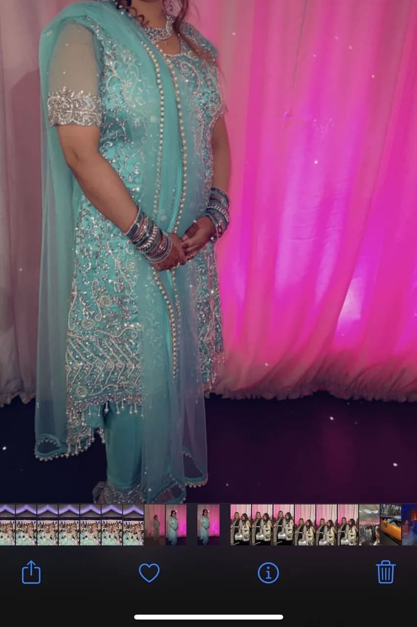 mint wedding outfit — image 1