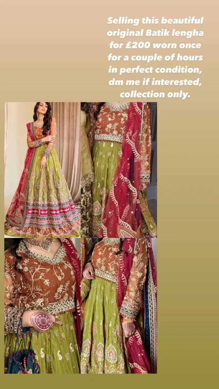 Batik Lengha Choli — image 1