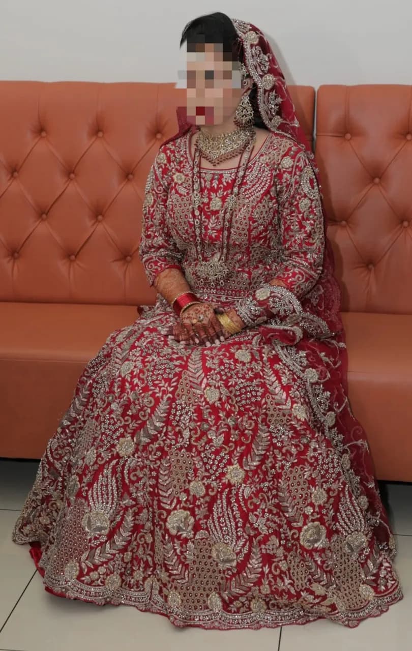 Red/Bharat day Lehenga — image 1