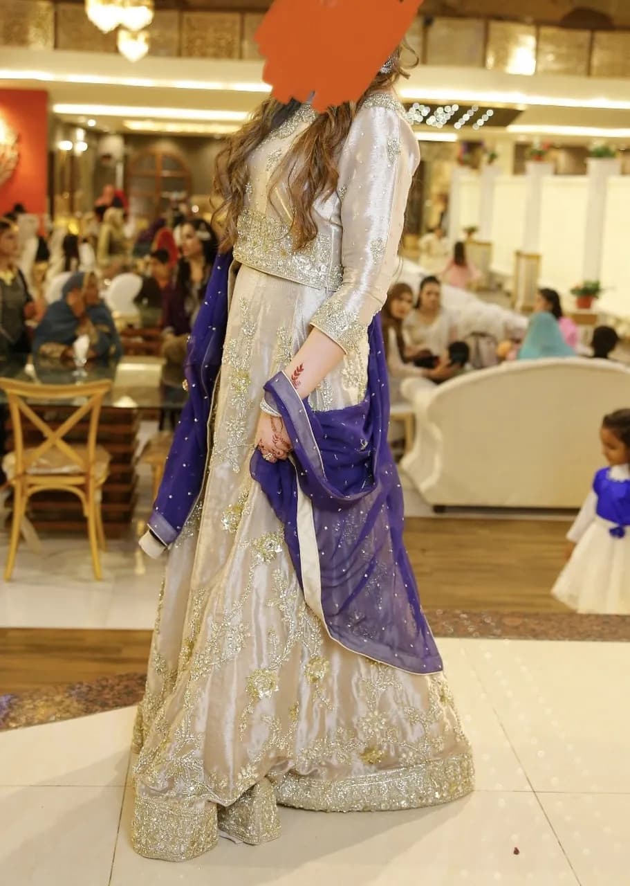 Pakistani asian bridal/party outfit — image 1