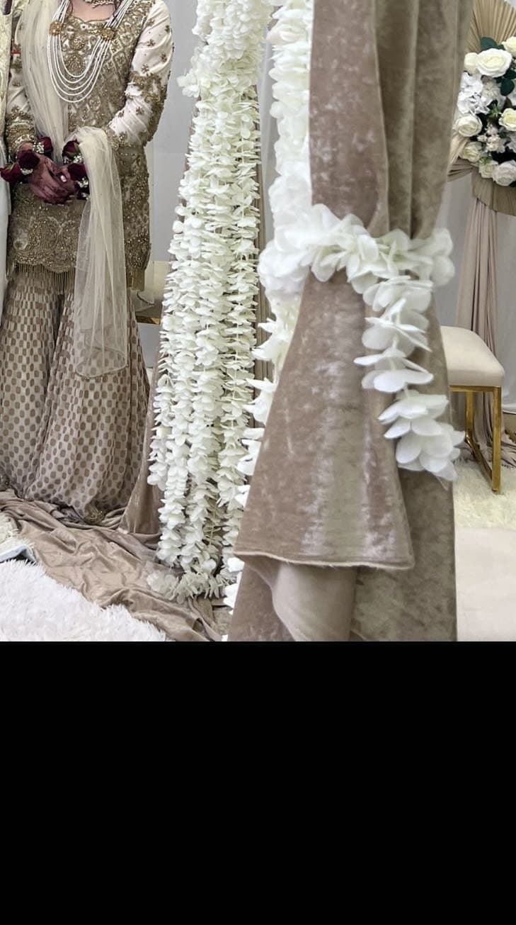 Very Heavy Nikkah outfit with Shalara and scarf — image 1