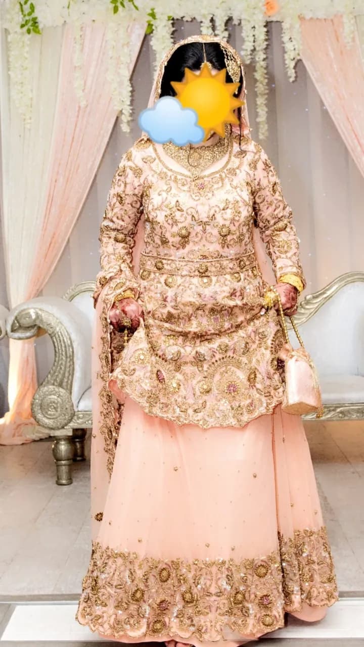 Bridal wedding dress