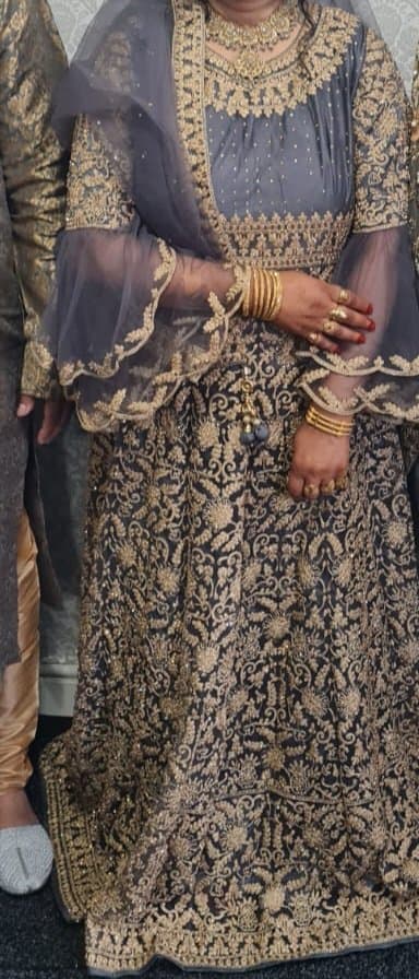 Grey asian dress — image 1